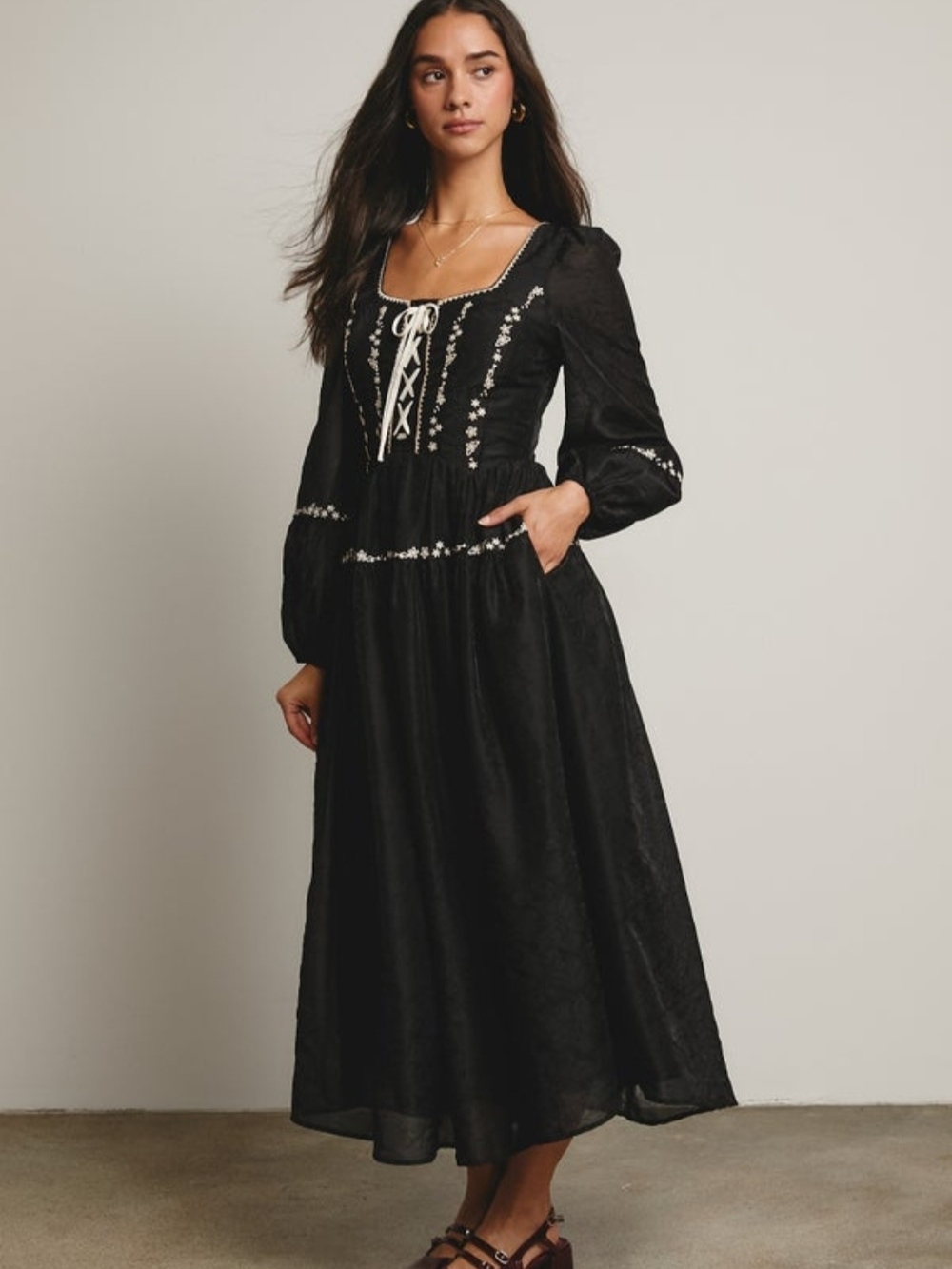 Much Ado Forte Brand Eleanor Corset Dress - Picture 2 of 3